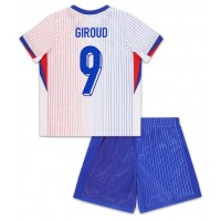Camiseta Francia Olivier Giroud #9 Segunda Equipación Replica Eurocopa 2024 para niños mangas cortas (+ Pantalones cortos)